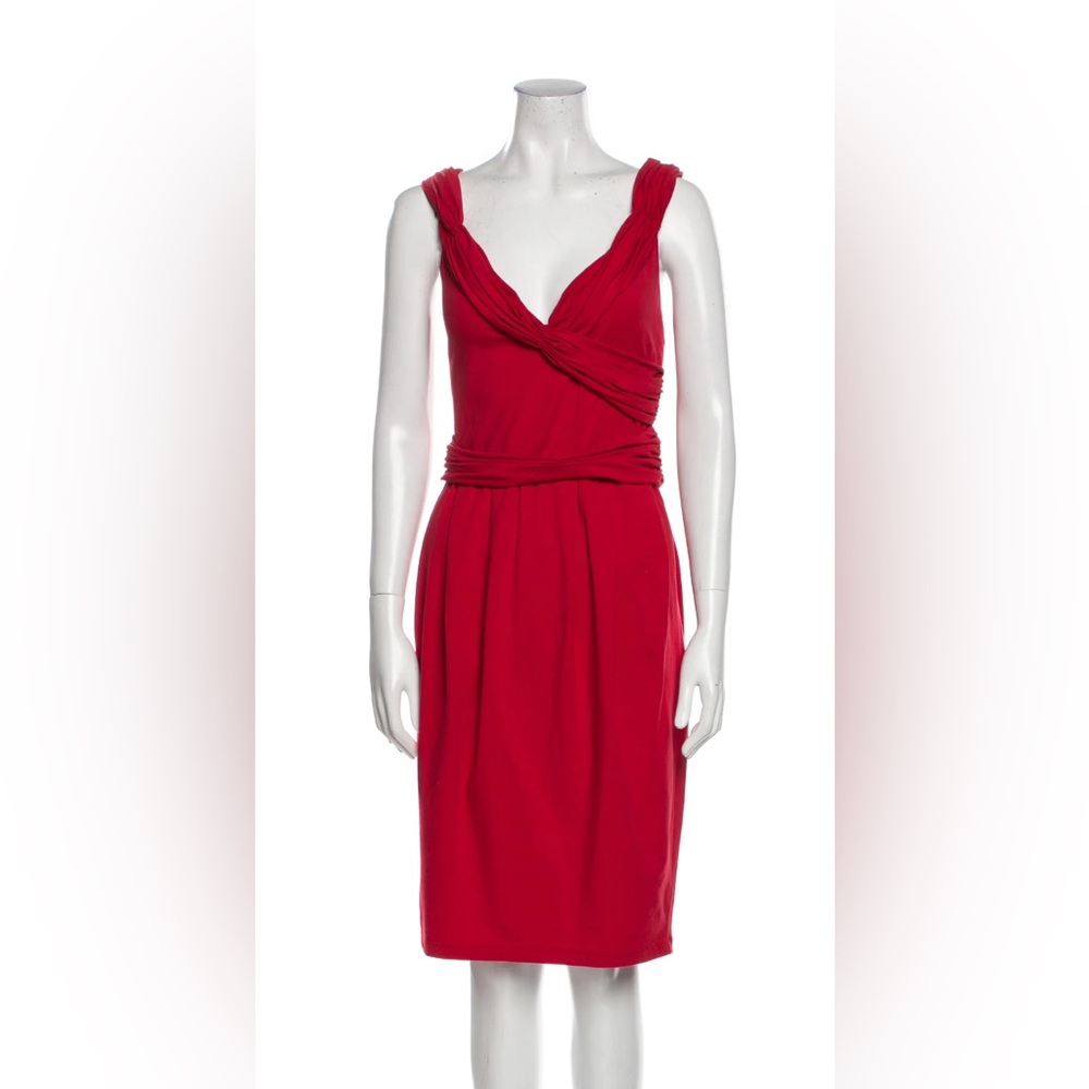Prada red dress